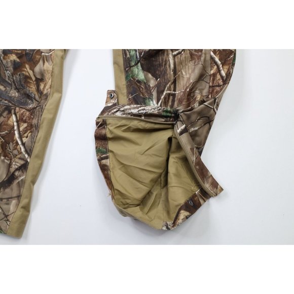 Gander Mtn Mens XL Realtree Camouflage Chamois Cloth Waterproof Hunting Pants - Picture 7 of 14